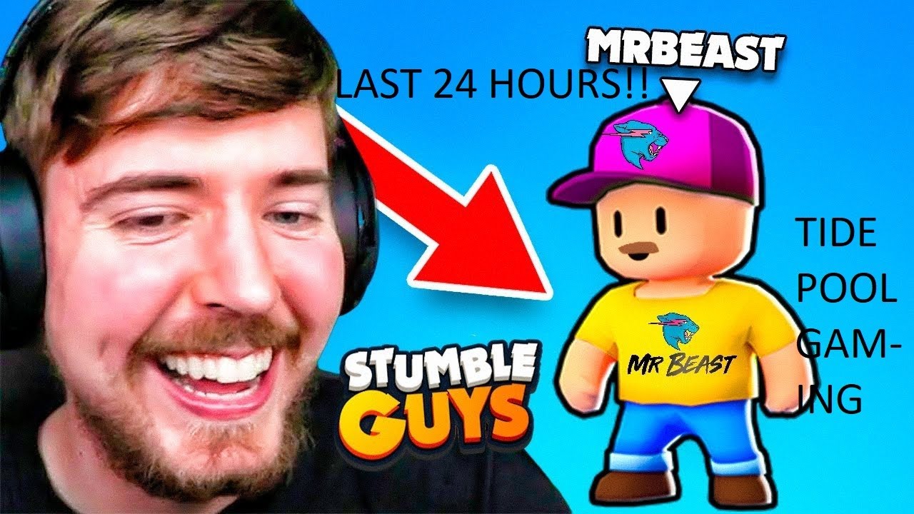 LAST 24 HOURS OF MR BEAST ON STUMBLE GUYS - YouTube