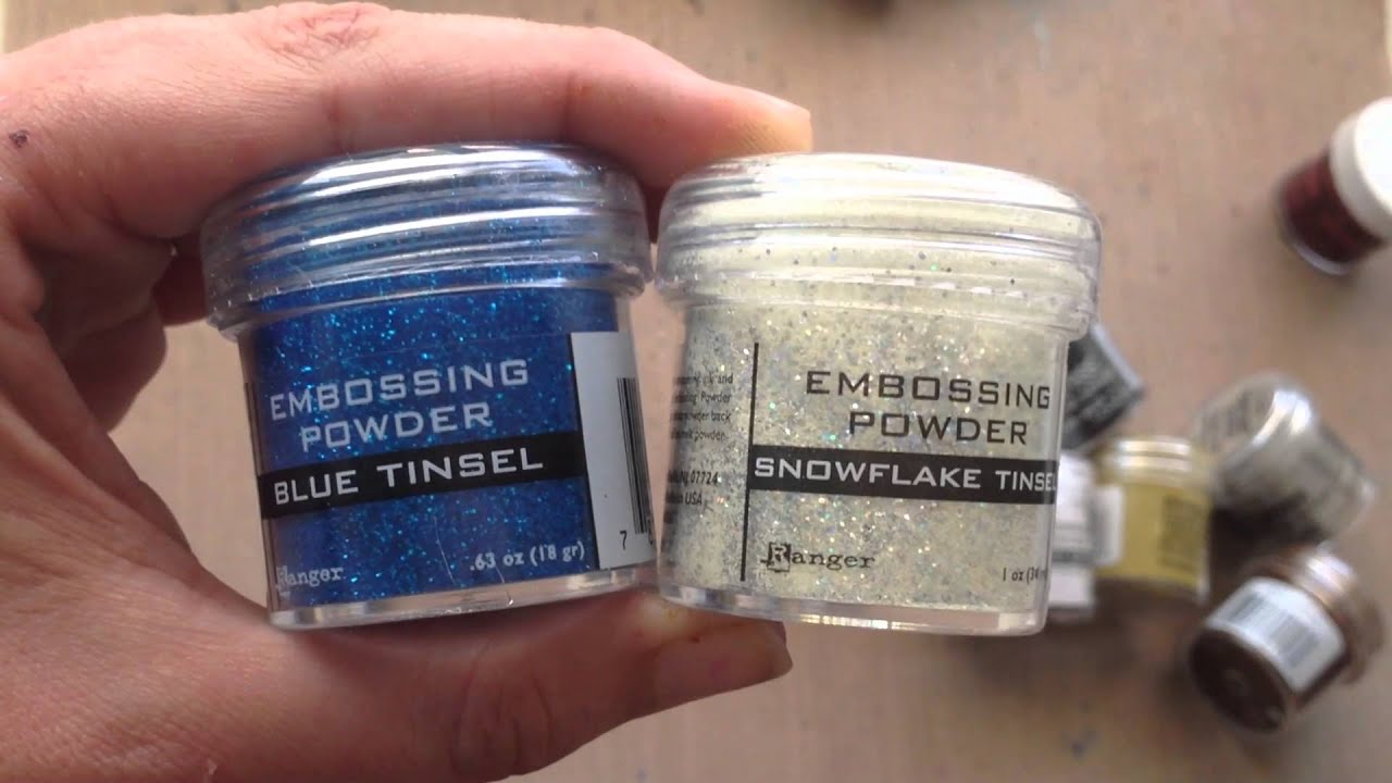 Ranger Ink - New Embossing Powder Program 