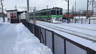 721系 稲穂駅発車