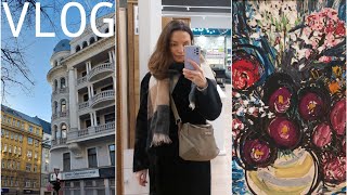 VLOG. Утренняя Рига, круассаны, H&M Home, Mango, новые выставки 🤍