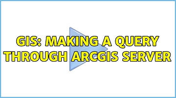 GIS: Making a query through ArcGIS Server