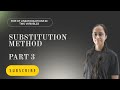 Pair of Linear Equation in 2 Variables | Substitution Method Part 3 | Chapter 3 | NCERT | Class 10th