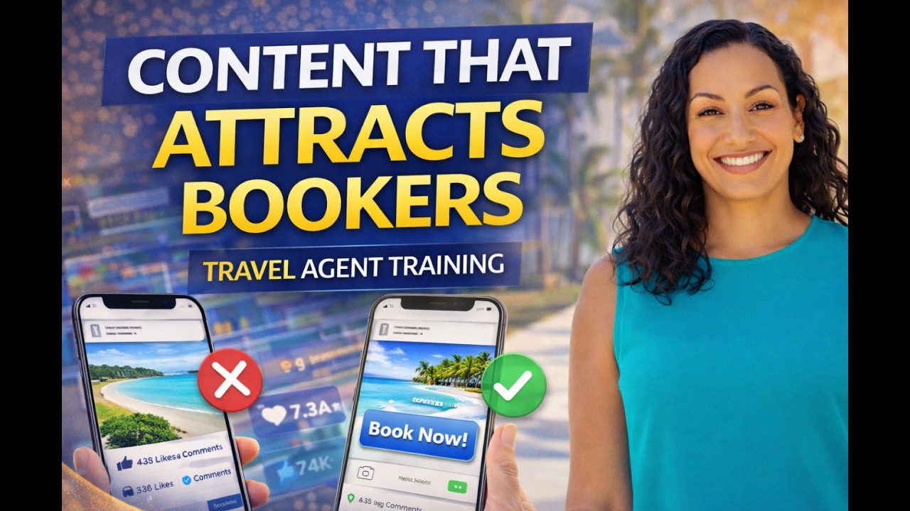 Content That Attracts Travel Bookers | Travel Agent Training