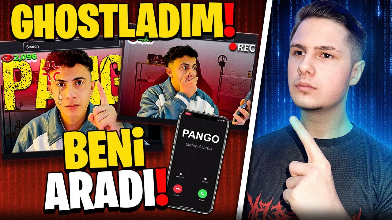 BENLE DALGA GEÇEN PANGOYA GHOST 😱 (KUDURUP ARADI) !!