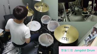 BLACKPINK-불장난 (PLAYING WITH FIRE) / 짱돌드럼 Jangdol Drum (드럼커버 Drum Cover, 드럼악보 Drum Score)