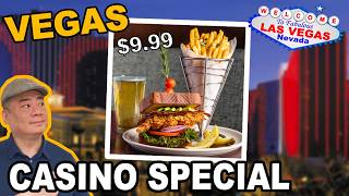 Casino Chicken Special! $9.99 Chicken Sandwich with Fries and BEER! Rio Las Vegas