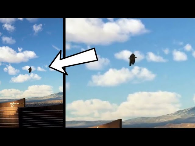 Strange Object Filmed Over Las Vegas