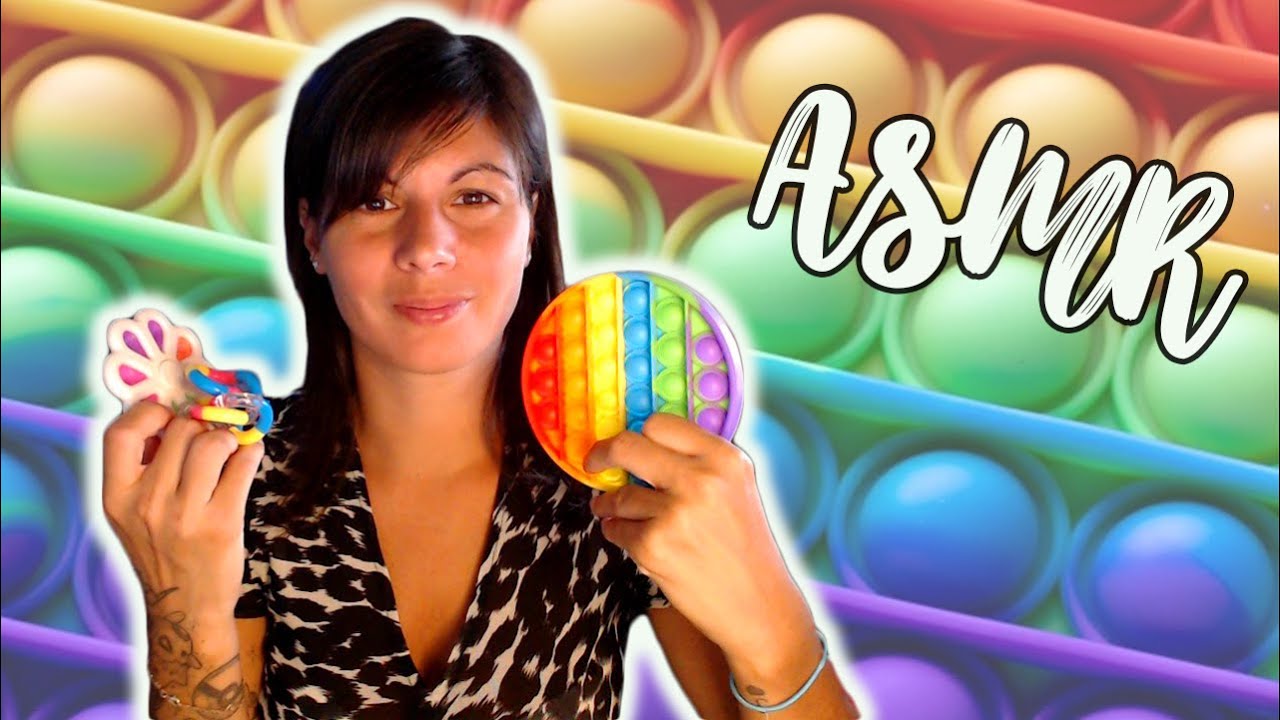 Asmr Français Objets Anti Stress 3 Fidget Toys Pop It Youtube