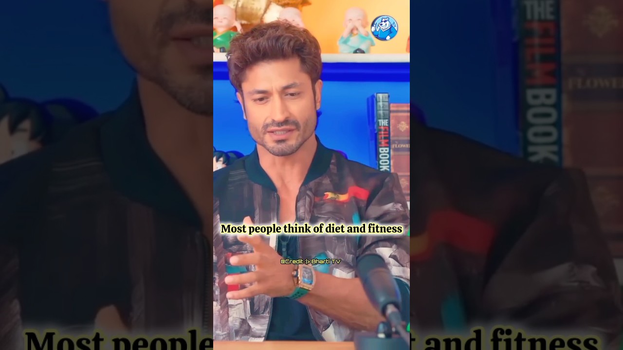 Vidyut advise on Protein with Bharti TV 😱 #trending #shorts #vidyutjammwal 👍❤️🧡💛