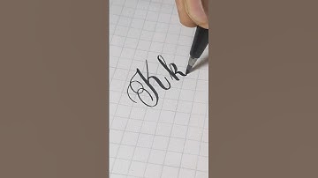 how to write Kk in cursive writing | cursive writing kaiser likhe | cursive writing #shorts #writing