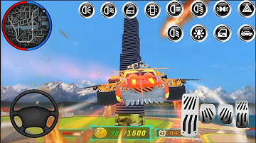 Dino Robot Car Transform Games - 3D racing car android gameplay 🔥