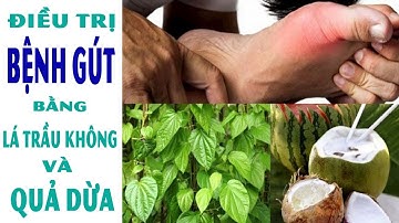 Cách Chữa Bệnh Gút Bằng Nước Dừa Và Lá Trầu Không