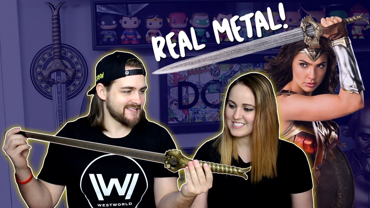 A REAL WONDER WOMAN SWORD!!! - YouTube