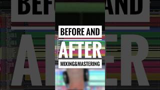 Before and after mixing #mixing #mastering #metalmixing #musicproduction