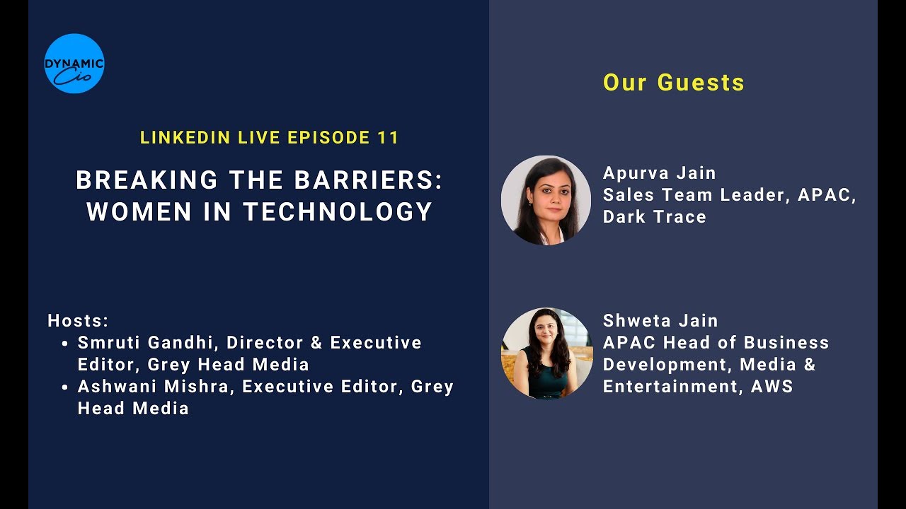 Breaking the Barriers: Women in Technology Episode 11 - YouTube
