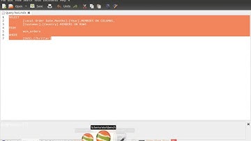 Using Pentaho Schema Workbench   Part 6  Using the MDX Query Tool