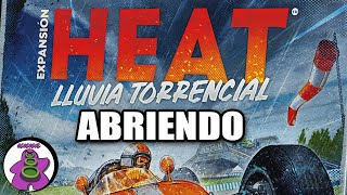 HEAT LLUVIA TORRENCIAL - Dentro de la Caja - Unboxing Juego de Mesa - unna