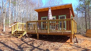Off Grid GUEST Cabin in OUR Woods (UPDATE), Orchard, Bath Remodel