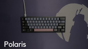 Polaris Typing Test ASMR - Alpacas on POM Plate