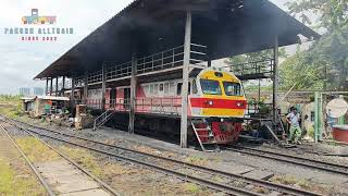 Hitachi 4511 และ Alstom 4206 ติดเครื่องยนต์เตรียมตัวออกไปทำขบวน ณ โรงรถจักรบางซื่อ