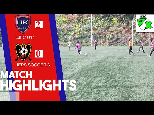 Liga Junior X U14 2023  : Lestari Junior FC 2-0 JEPS Soccer A Match Highlights class=