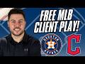 Free Client Play! | Astros vs Guardians MLB BEST Bets | Under the Radar 4/21/26
