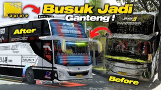 Bangkai Bus Jb5❗Modif Jadi Tunggal Jaya Kids Panda 😱 BUSSID