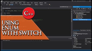 C++ Using enums with switch statements