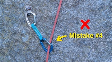 10 Beginner Sport Climbing Mistakes to Avoid
