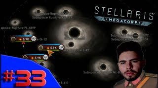 O MEDO DO PIOR ESTÁ NO AR - Stellaris MegaCorp #33 - (Gameplay/PC/PT-BR) HD