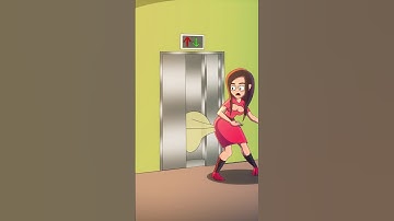 When you are trying to catch the elevator