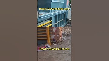Waste Paper Baling Press Machine