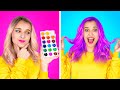 FUN AND COLORFUL HAIR IDEAS | |Cool And Easy Hair Tricks For Girls by 123 GO Like!