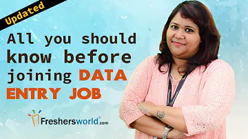 What qualifies as data entry experience?