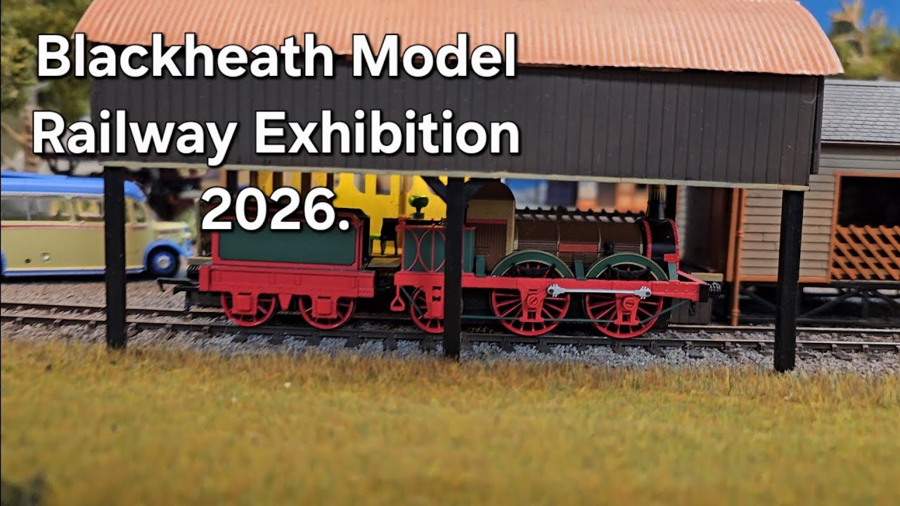 Выставка моделей железных дорог в Блэкхите, 2026 год.