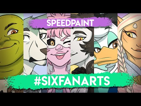 Six Fanarts Challenge