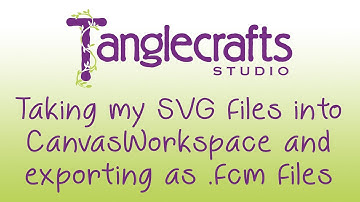 How to take SVG files into CanvasWorkspace and export as .fcm files to use with your ScanNCut