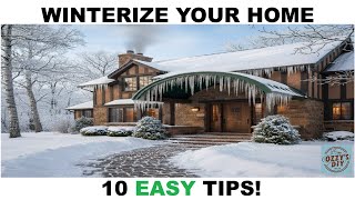 Save Money This Winter | 10 DIY Winterizing Tips