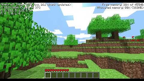 Minecraft Indev 20100213
