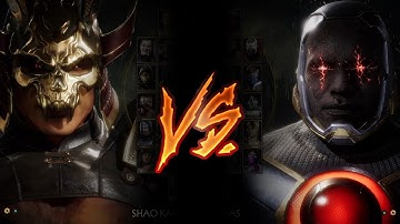 Mortal Kombat 11 - Shao Kahn Vs. Darkseid (VERY HARD)