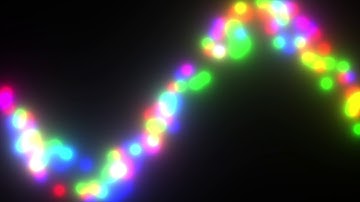 Particle sine wave. openFrameworks