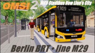 OMSI 2 • Berlin BRT (line M29) • MAN Stadtbus New Lion's City