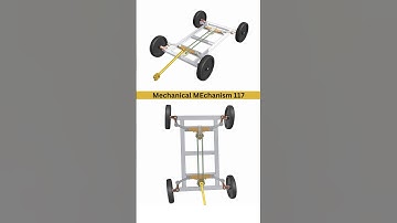 Steering Wheel Mechanism 3D Model  for Mechanical Engineers & 3D Printing Concept #reels #shorts