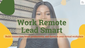 Remote Work: The Secret to Staying Productive (And Sane)