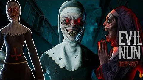 😱 The Evil nun is back again | Evil nun horror game play video | escape from Evil nun School