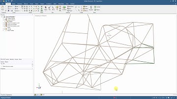 Formula SAE Chassis Analysis Part 2 - Preparing Geometry in SpaceClaim