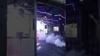Imagine Walking Into a Party Venue That Inflates! #shorts #familycamping #camping #bigtent