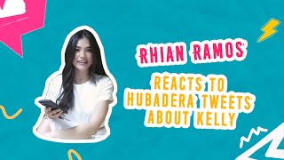Kapuso Web Specials Rhian Ramos Reacts To Hubadera Tweets About Kelly