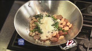 In The Kitchen: Penne With Calabrian Sausage and Rapini With Butter Beans(T-V Maitre D Joe Zito has brought the Rhode Show Chef John Granata from The Post Office Cafe! The Rhode Show is WPRI 12's daily lifestyle show for having ..., 2016-03-10T15:32:29.000Z)