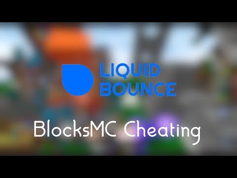 BlocksMC Cheating With OLD LiquidBounce